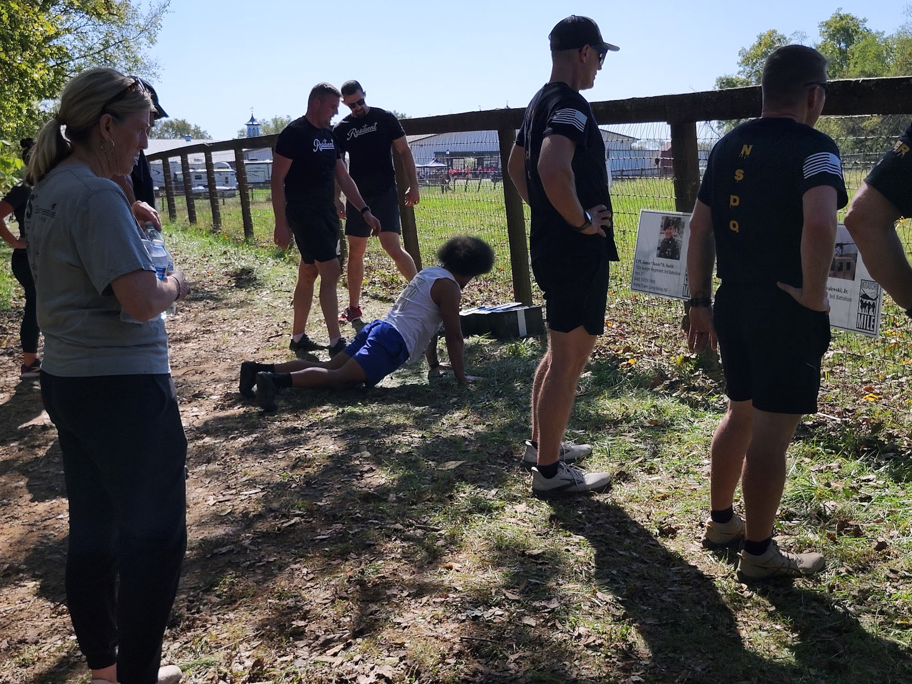 Station 5: Burpees